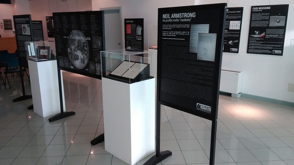 mostra Sbarco sulla Luna