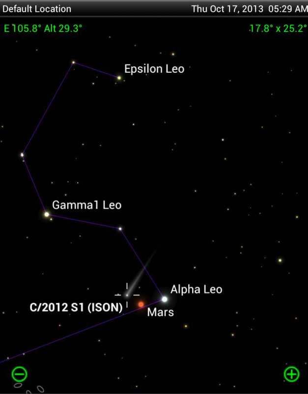 il 17 ottobre transiterà vicino a Regolo e Marte nel Leone e sarà rintracciabile con un binocolo