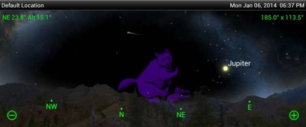 cometa ISON il 6 gennaio 2014