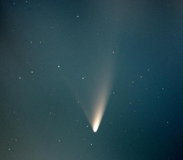 cometa Panstarrs fotografata dalla Nuova Zelanda l'1marzo da George Ionas