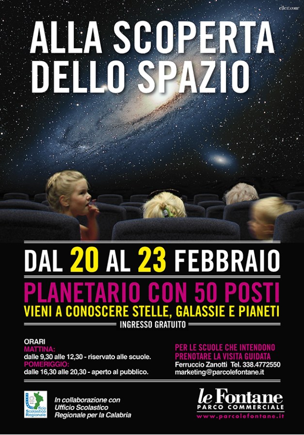MANIFESTO Planetario Le Fontane