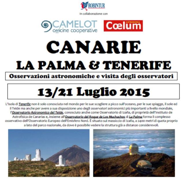 immagine Canarie 2015