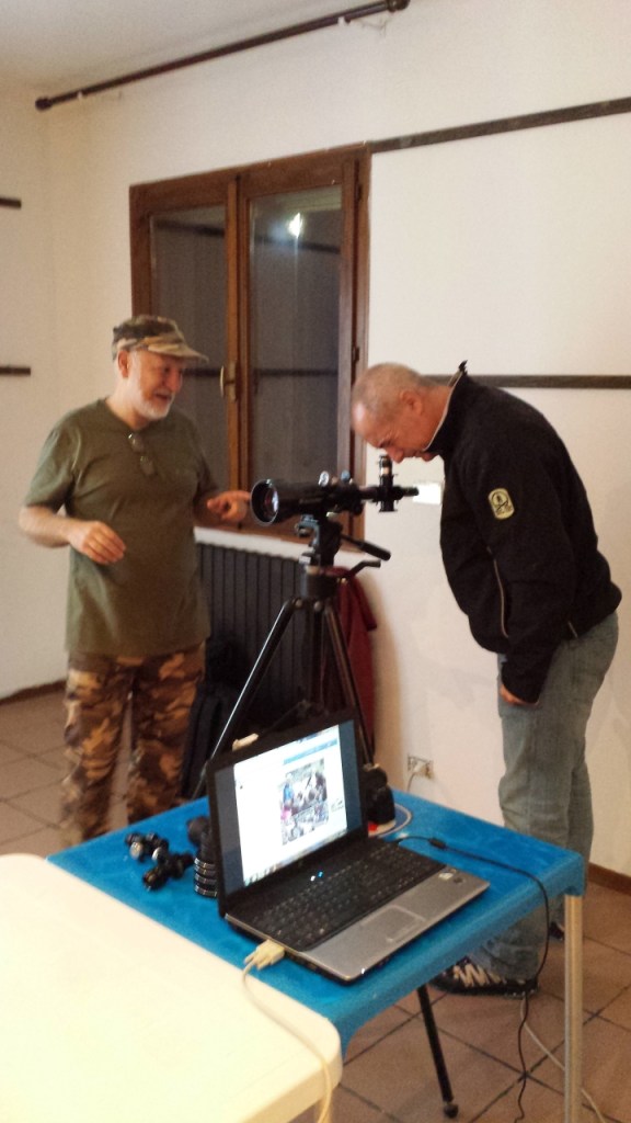 Controllo della qualità ottica di un telescopio